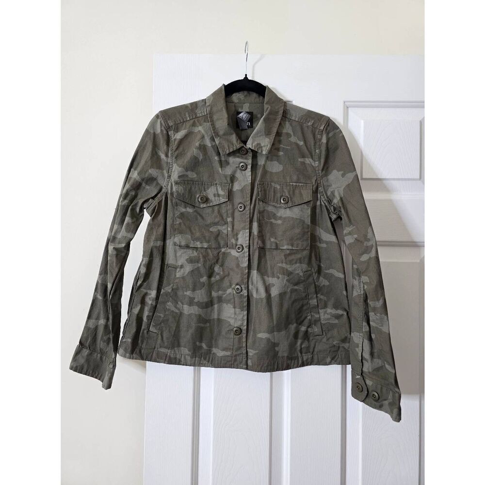 Vuori Ripstop Jacket Oregano Camo S